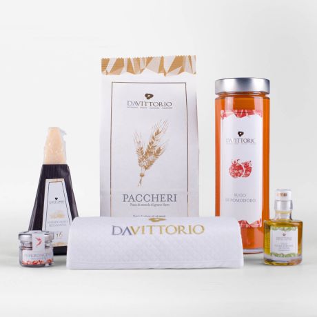 Confezione "Ricetta Paccheri alla Vittorio"