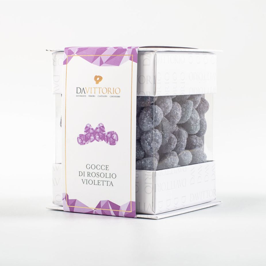 Gocce al rosolio violetta