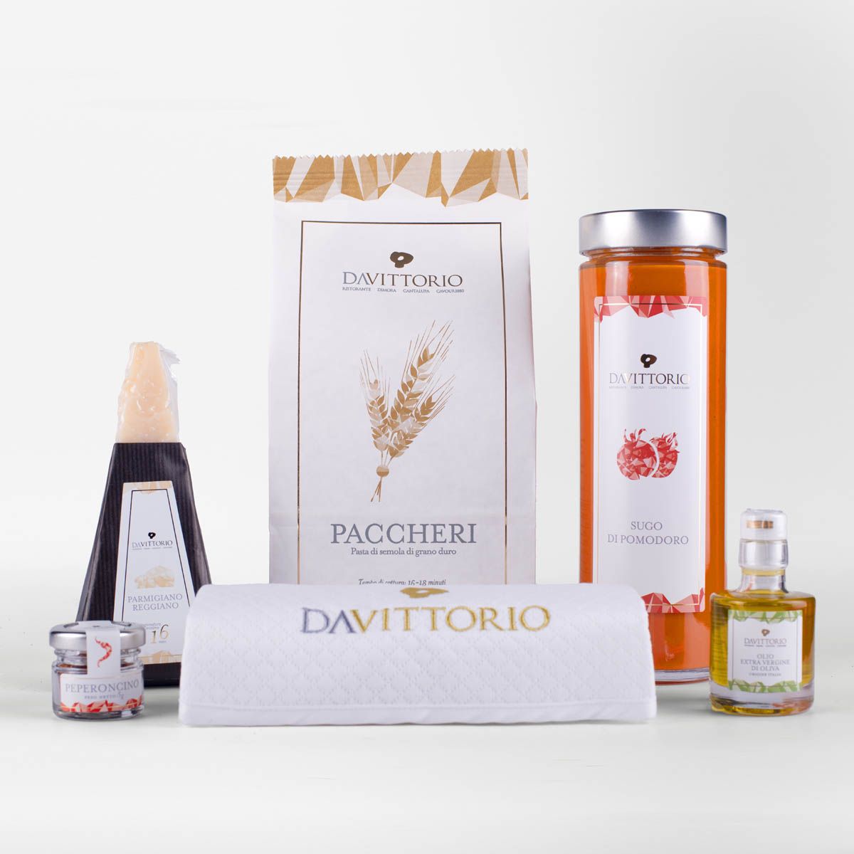 Confezione "Ricetta Paccheri alla Vittorio"