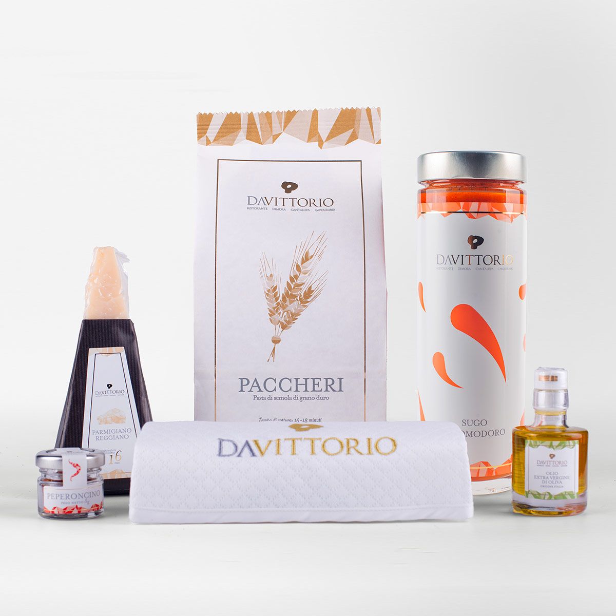 Confezione "Ricetta Paccheri alla Vittorio"