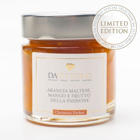 Christine Ferber per Da Vittorio - Composta arancia maltese, mango e frutto della passione