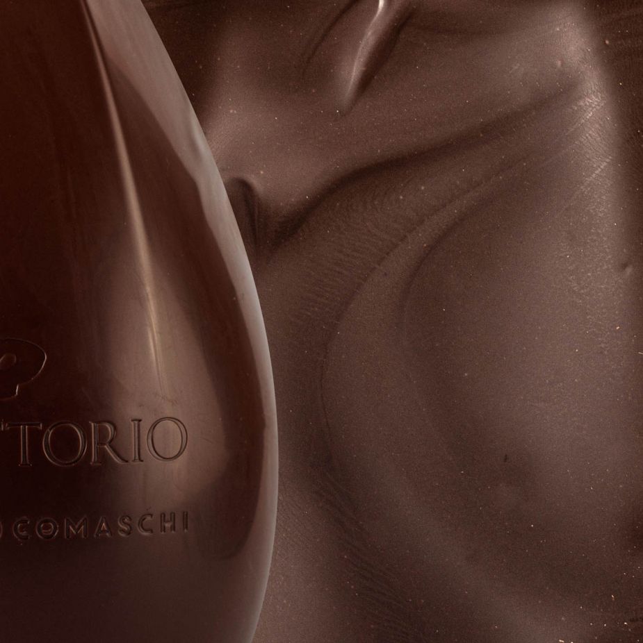 Uovo Iconico cioccolato fondente